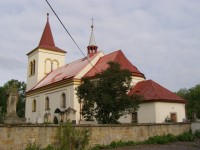 Robousy - Kostel Nalezení sv. Kříže