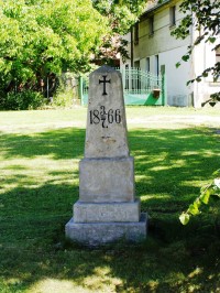 Popovice - pomník obětem války r. 1866