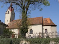 Bohuslavice - kostel sv. Mikuláše se zvonicí