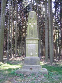 Václavický les - bojiště, pomníky bitvy r. 1866