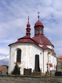 Slatiny - kostel nanebevzetí Panny Marie