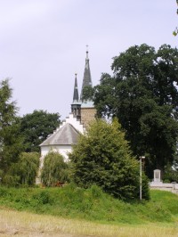 Karlovice - kostel sv. Jiří