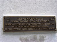 Zebín - kaple sv. Máří Magdalény