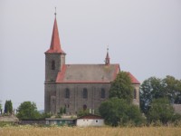 Újezd pod Troskami - kostel sv. Jana Křtitele 