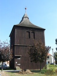 Stará Voda - dřevěná zvonice 