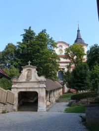 Nová Paka - klášterní kostel Nanebevzetí Panny Marie 