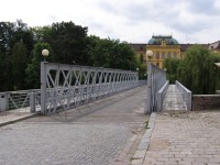 Jaroměř - železný most přes Labe