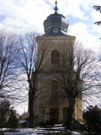 Běrunice - kostel Narození Panny Marie 