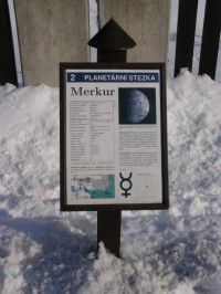 Planetární stezka - Merkur