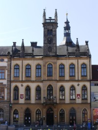 Hořice - novogotická radnice