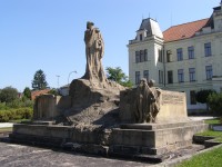Hořice - pomník Mistra Jana Husa