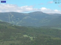 Webkamera - Kamenec, výhled na Kotel a Lysou horu