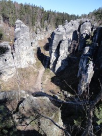 Prachovské skály - Točenice