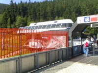 Špindlerův Mlýn - dolní stanice lanovky na Pláně