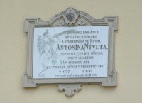 Rtyně v Podkrkonoší - pamětní deska rychtáře Antonína Nývlta