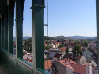 Jičín - výhled z Valdické brány