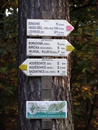 Rozcestí Koliba - Hradecké lesy