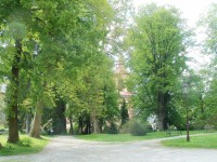 Jilemnice - zámek, Krkonošské muzeum, park