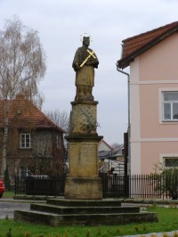 Miletín - socha sv. Jana Nepomuckého