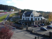 Spa-Francorchamps  - Eau Roge a sídlo Belgického královského autoklubu