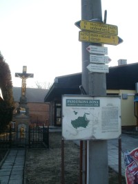 turistické rozcestí Čistěves