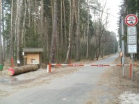 turistické rozcestí Lesní hřbitov - Hradecké lesy