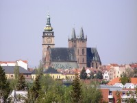 Hradec Králové - chrám sv. Ducha a Bílá věž
