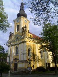 Hradec Králové - kostel sv. Antonína na Novém HK