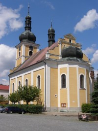 náměstí T. G. Masaryka - kostel sv. Jakuba Většího