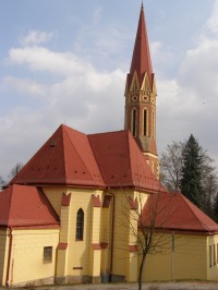 Trutnov - evangelický kostel, síň Bohuslava Martinů