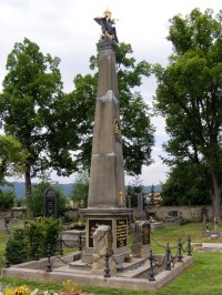 Broumov - pomník bitvy r. 1866