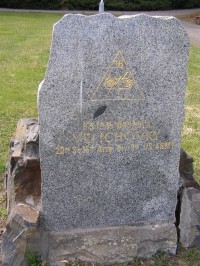 Velichovky - pomník americké armády