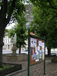 turistické rozcestí Králíky - náměstí