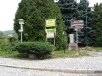 turistické rozcestí Žulová - Josefské náměstí