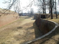 Pevnost Josefov - u vstupu do podzemí, bastion I