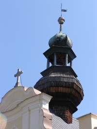 Zlaté Hory - špitální kostel sv. Kříže