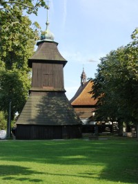 Veliny - dřevěný kostel sv. Mikuláše