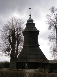 Veliny - dřevěný kostel sv. Mikuláše