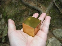 Zlatorudné mlýny - hornický skanzen, vypadá to jako zlato, ale není to zlato...