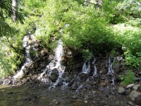 Karlova Studánka - umělý vodopád