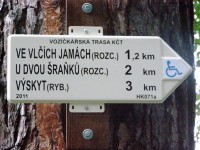 Vozíčkářské trasy v hradeckých lesích