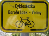 Cyklostezka  Veliny - Borohrádek