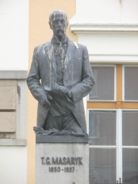 Havlíčkův Brod - pomník T.G.Masaryka