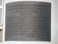 Havlíčkův Brod - pomník Antonína Švehly