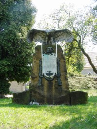 Václavice - pomník rakouského praporu polních myslivců č. 25