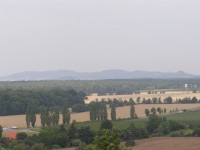 Konecchlumí - výhledy od mohyly Viléma Konecchlumského