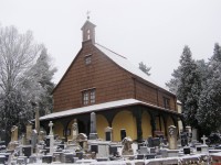 Dřevěný kostel sv. Jana Křtitele na Zámečku