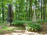 Trutnov - městský park, lesopark - vojenský hřbitov u kaple na Jánském vrchu