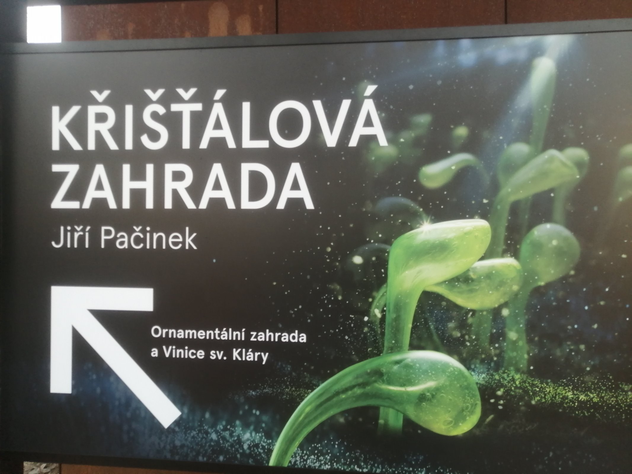 Křišťálová zahrada - Botanická - Troja