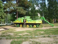 proléžačka - tank